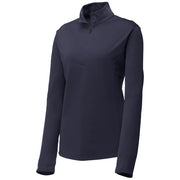 Navy Ladies Air Flow 1/4-Zip Pullover