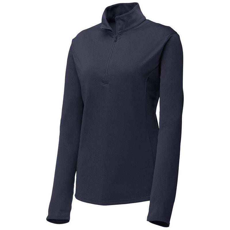 Navy Ladies Air Flow 1/4-Zip Pullover