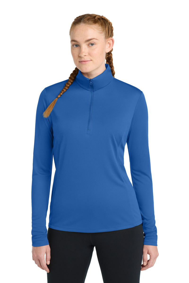 DRIEQUIP Women's Athletic 1/4-Zip Pullover with Moisture-Wicking Technology