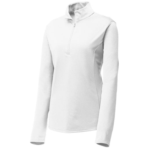 White Ladies Air Flow 1/4-Zip Pullover