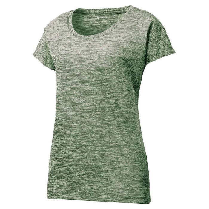 Forest Green Electric Moisture Wicking 4.1oz Workout Shirt