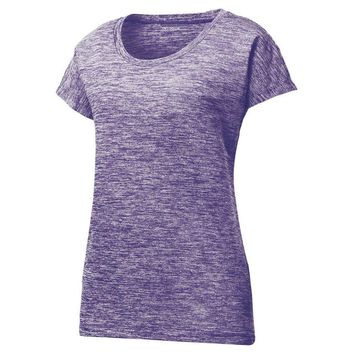 Purple Electric Moisture Wicking 4.1oz Workout Shirt