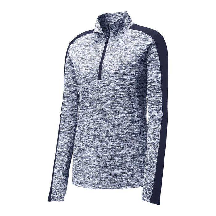 Navy Ladies Shockwave 1/4-Zip Pullover