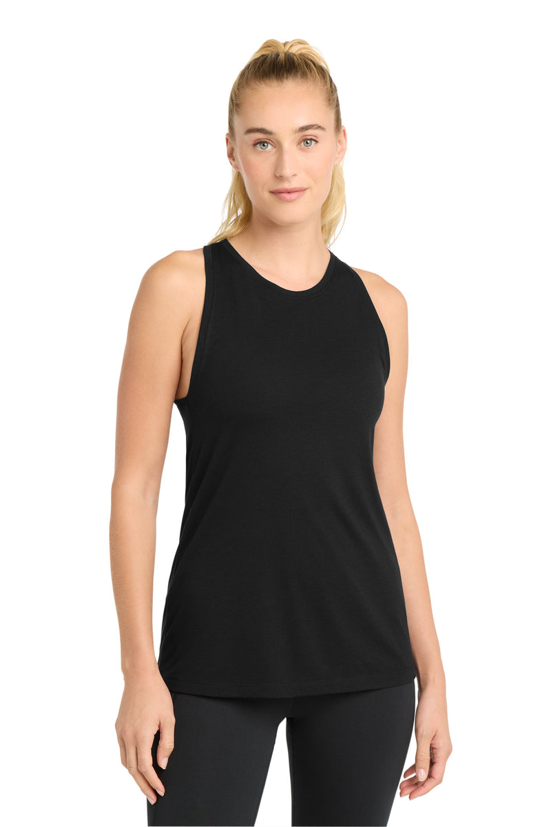 DRIEQUIP Women's Tri-Blend Wicking Racerback Tank