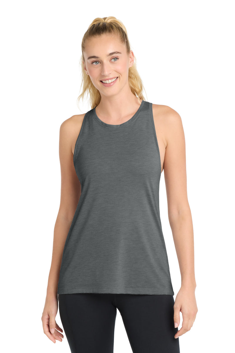 DRIEQUIP Women's Tri-Blend Wicking Racerback Tank