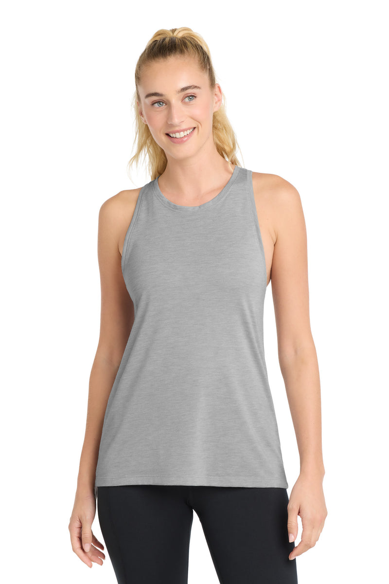 DRIEQUIP Women's Tri-Blend Wicking Racerback Tank