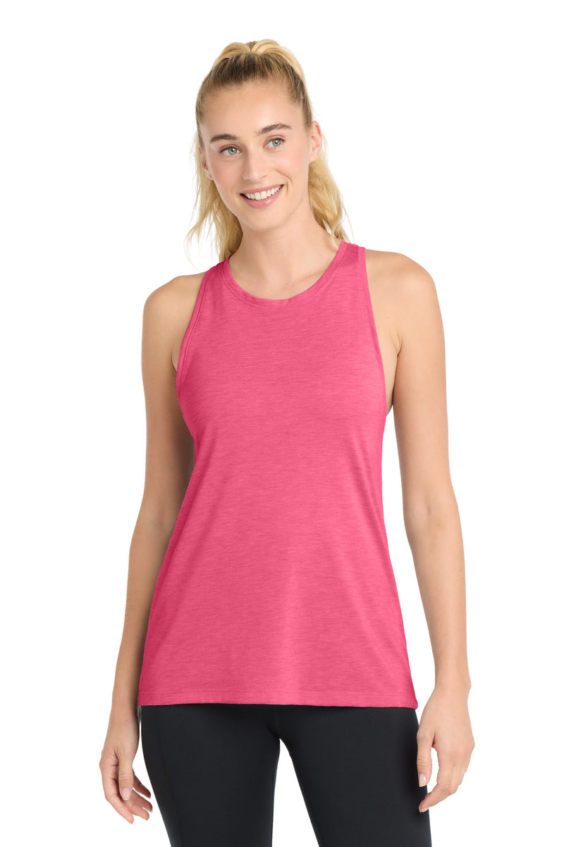 DRIEQUIP Women's Tri-Blend Wicking Racerback Tank