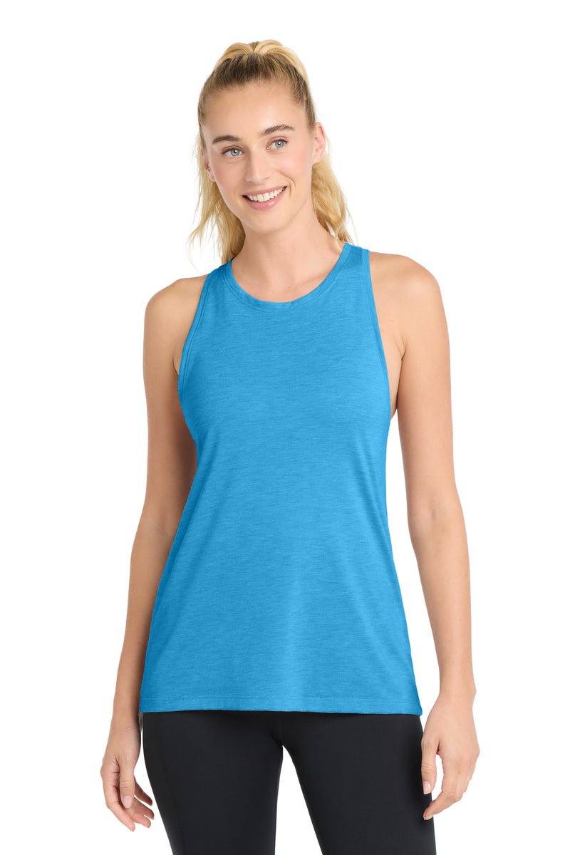 DRIEQUIP Women's Tri-Blend Wicking Racerback Tank