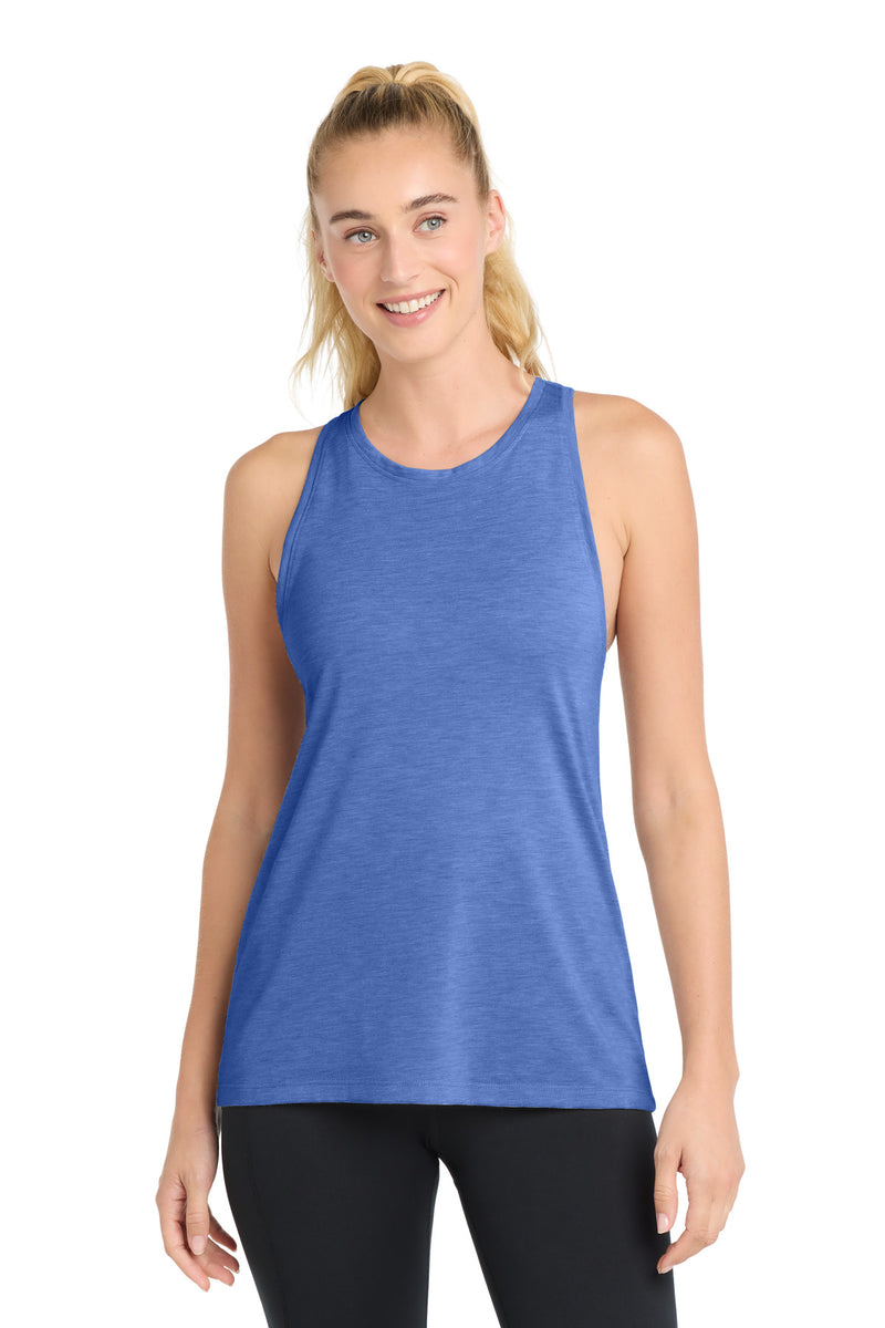 DRIEQUIP Women's Tri-Blend Wicking Racerback Tank