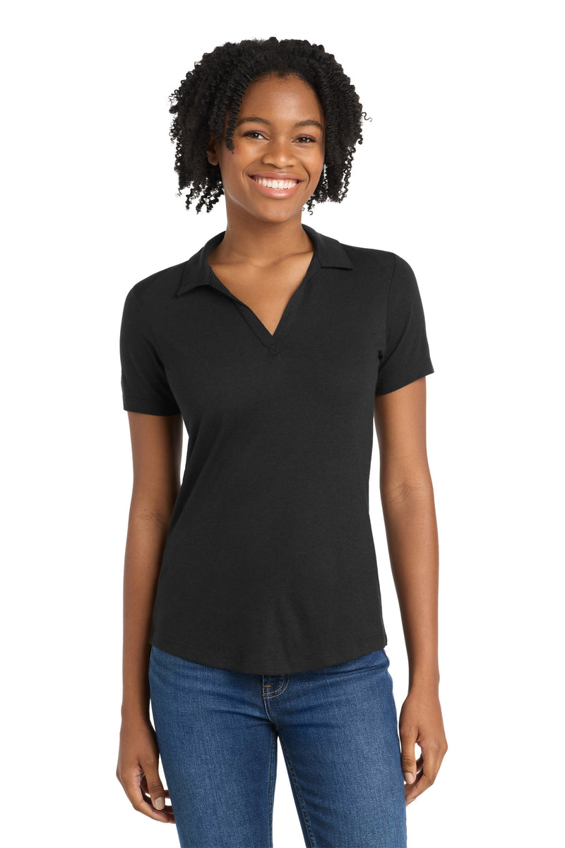 DRIEQUIP Women's Tri-Blend Wicking Polo