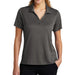 Women's UV Resistant Honeycomb Texture Polo in Graphite – sleek and modern for a contemporary style.