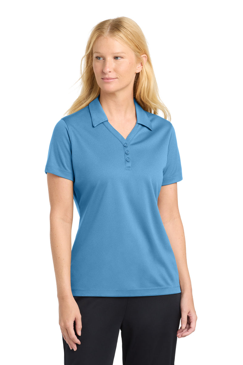 DRIEQUIP Women's Moisture Wicking Micro-Mesh Polo L