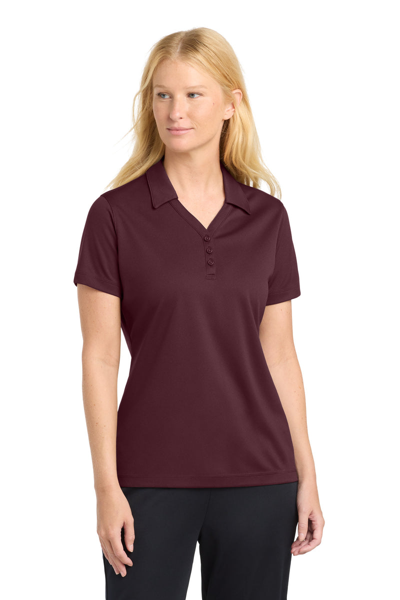 DRIEQUIP Women's Moisture Wicking Micro-Mesh Polo. L