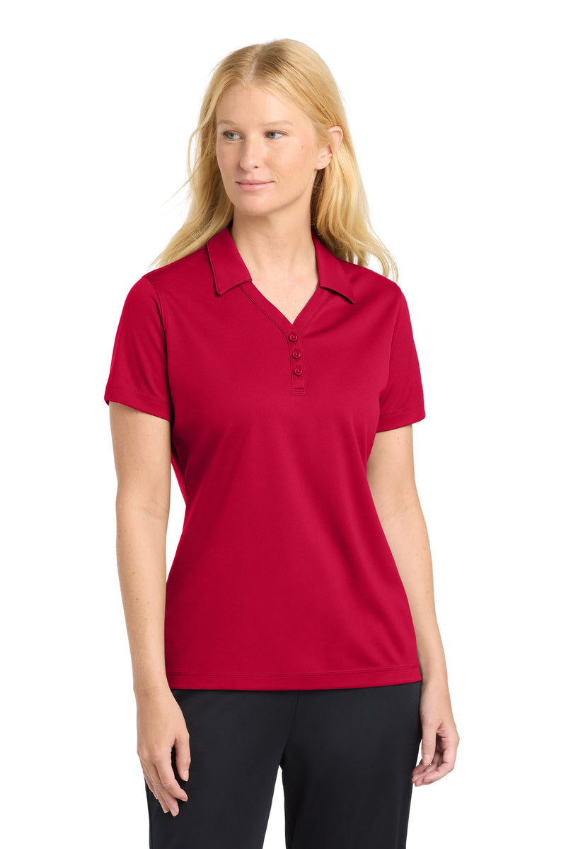 DRIEQUIP Women's Moisture Wicking Micro-Mesh Polo. L