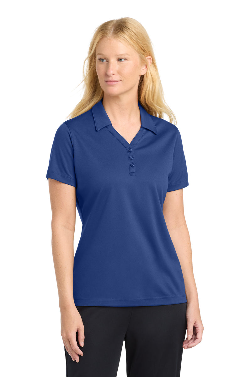 DRIEQUIP Women's Moisture Wicking Micro-Mesh Polo L