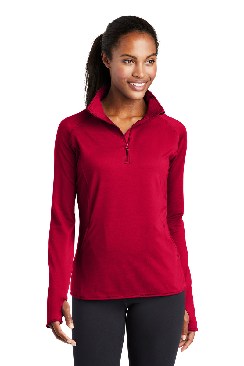 DRIEQUIP Women's Sport-Wick ® Stretch 1/4-Zip Pullover. L