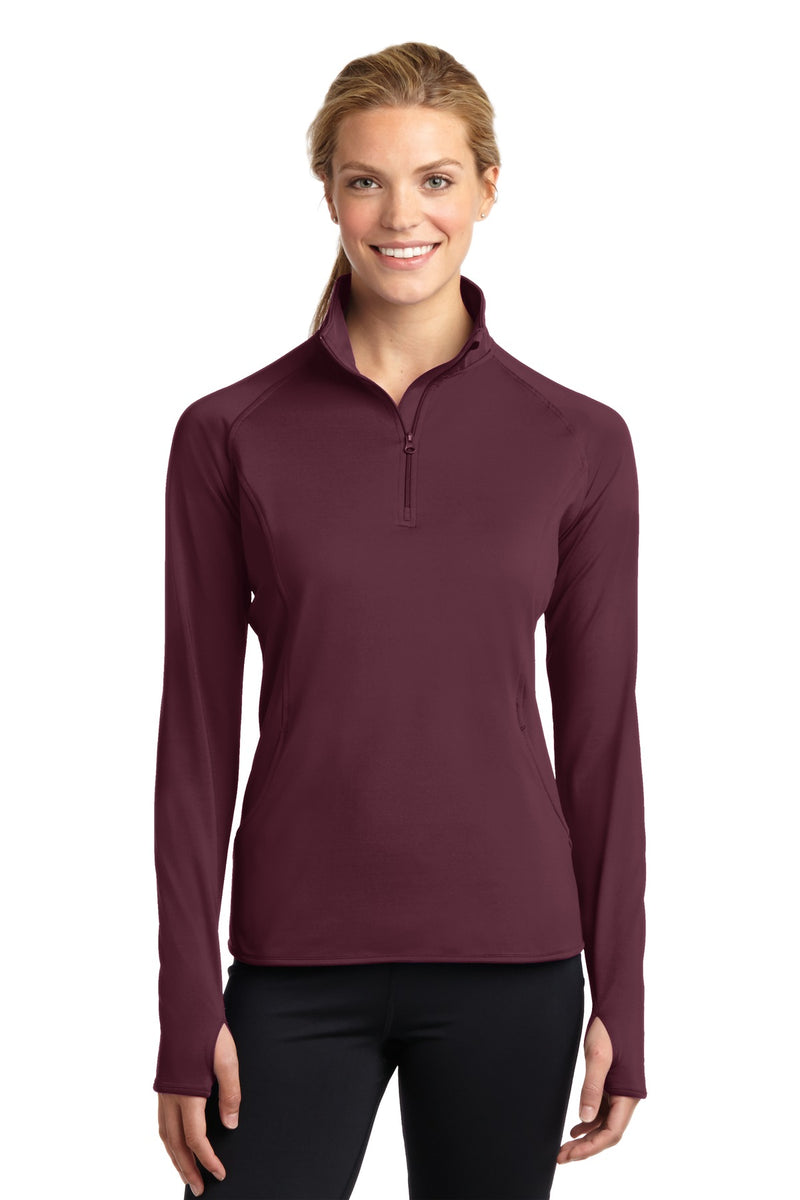 DRIEQUIP Women's Sport-Wick ® Stretch 1/4-Zip Pullover. L