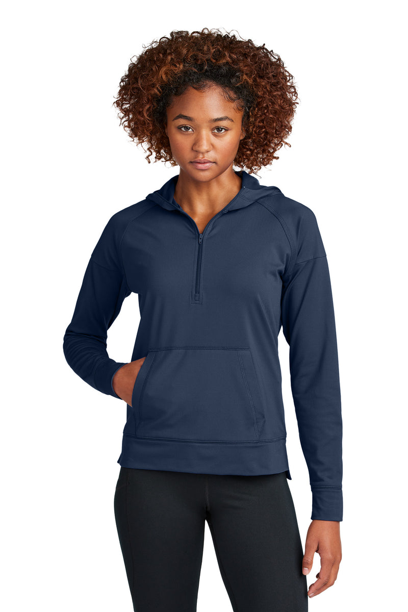 DRIEQUIP Women's Sport-Wick ® Stretch 1/2-Zip Hoodie L