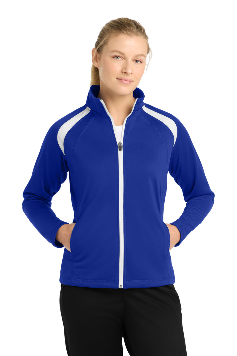 DRIEQUIP Women's Tricot Track Jacket with Zippered Pockets