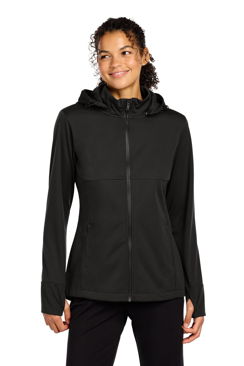 DRIEQUIP Women's Hooded Soft Shell Jacket L
