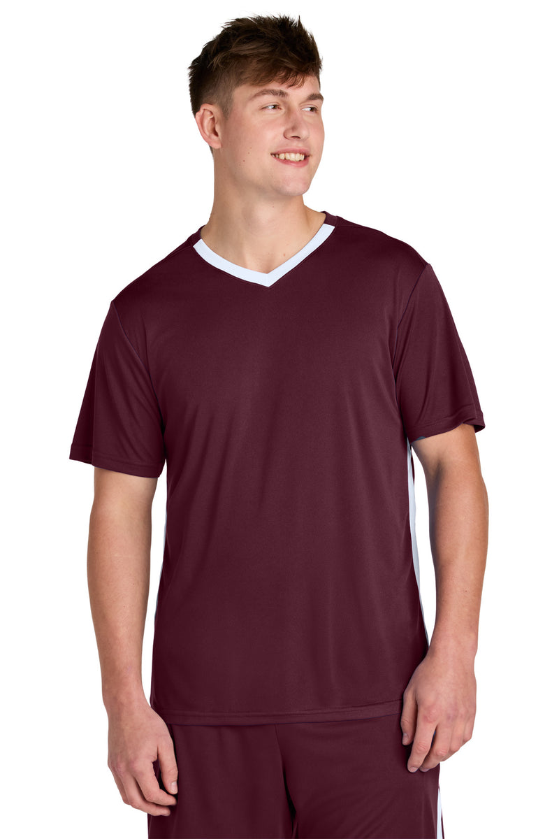 DRIEQUIP Competitor United V-Neck with UPF 30 Sun Protection