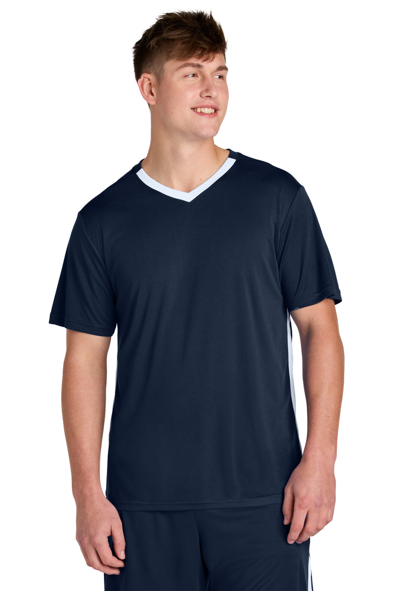 DRIEQUIP Competitor United V-Neck with UPF 30 Sun Protection