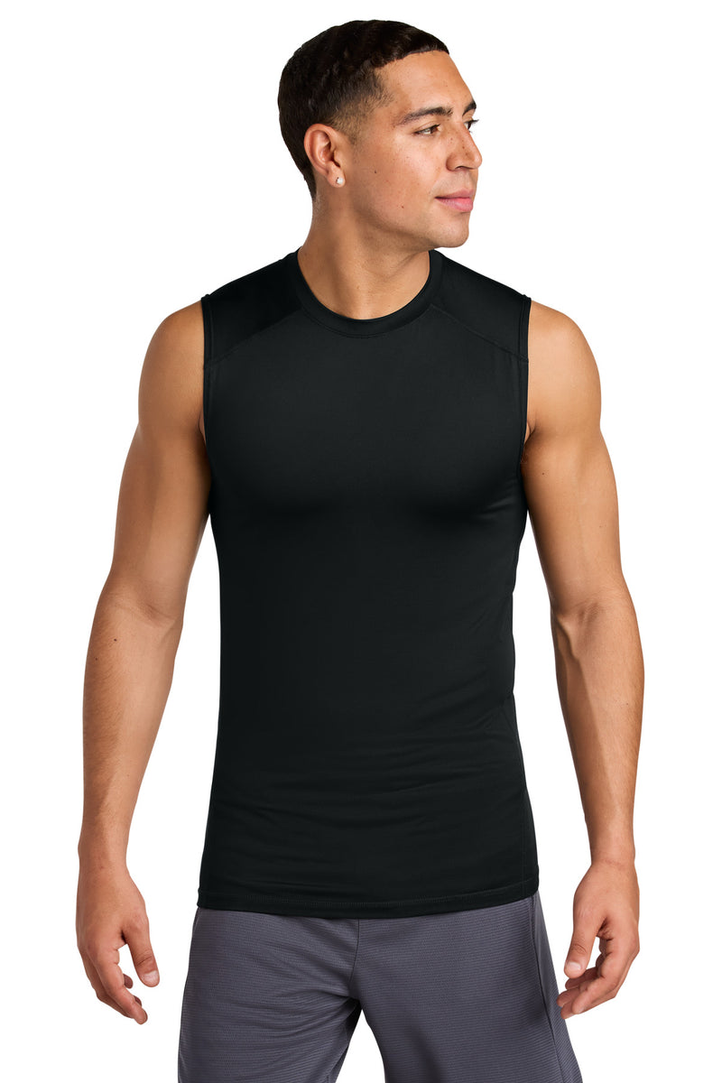 DRIEQUIP Moisture Wicking Compression Sleeveless Tee with UPF 50 Sun Protection