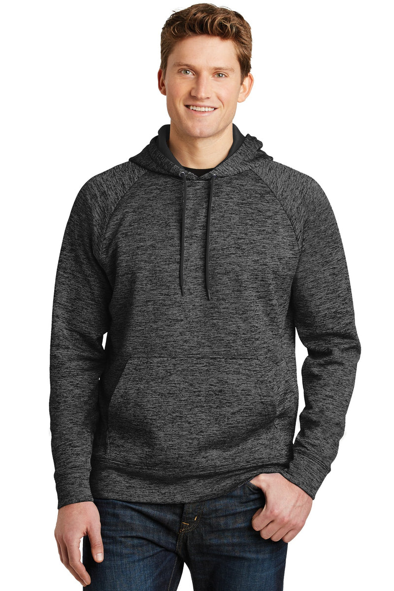 DRIEQUIP Electric Heather Fleece Hooded Pullover with Moisture-Wicking Technology