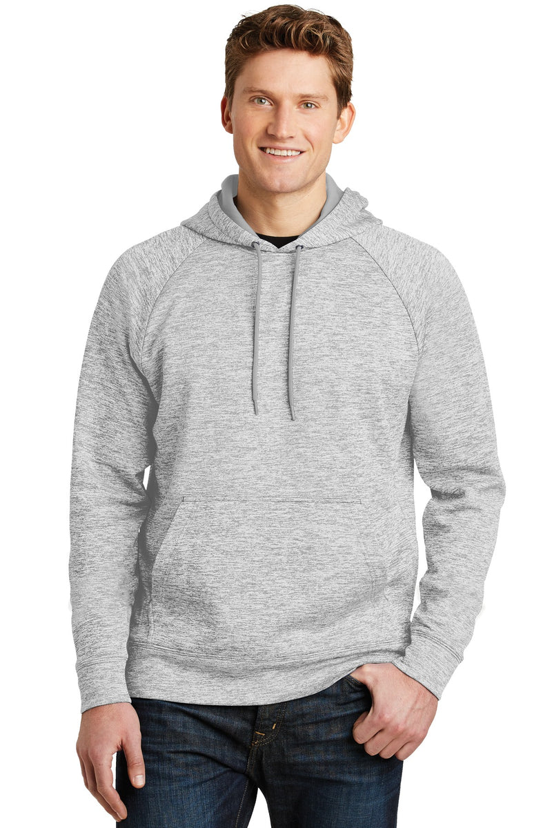 DRIEQUIP Electric Heather Fleece Hooded Pullover with Moisture-Wicking Technology
