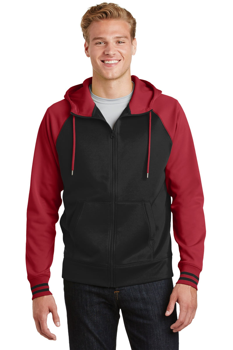 DRIEQUIP Sport-Wick Varsity Fleece Full-Zip Hooded Jacket