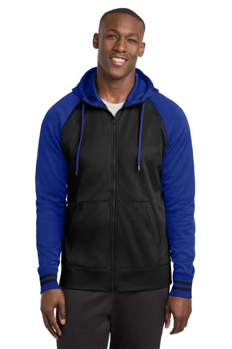 DRIEQUIP Sport-Wick Varsity Fleece Full-Zip Hooded Jacket