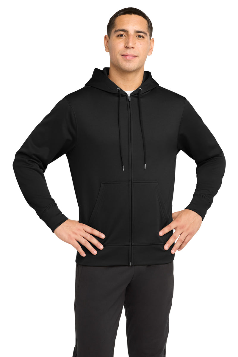 DRIEQUIP Sport-Wick Fleece Full-Zip Hooded Jacket
