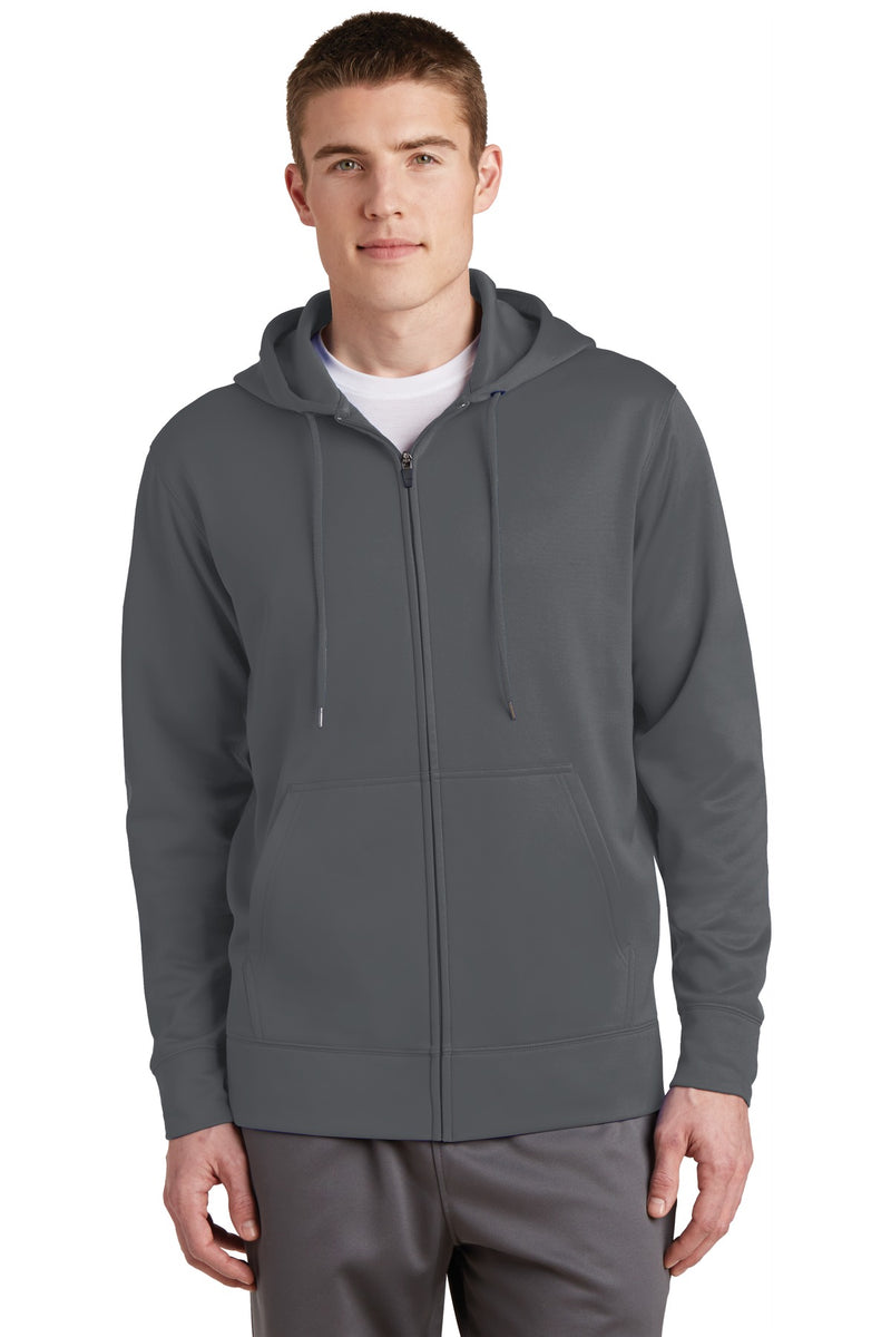 DRIEQUIP Sport-Wick Fleece Full-Zip Hooded Jacket