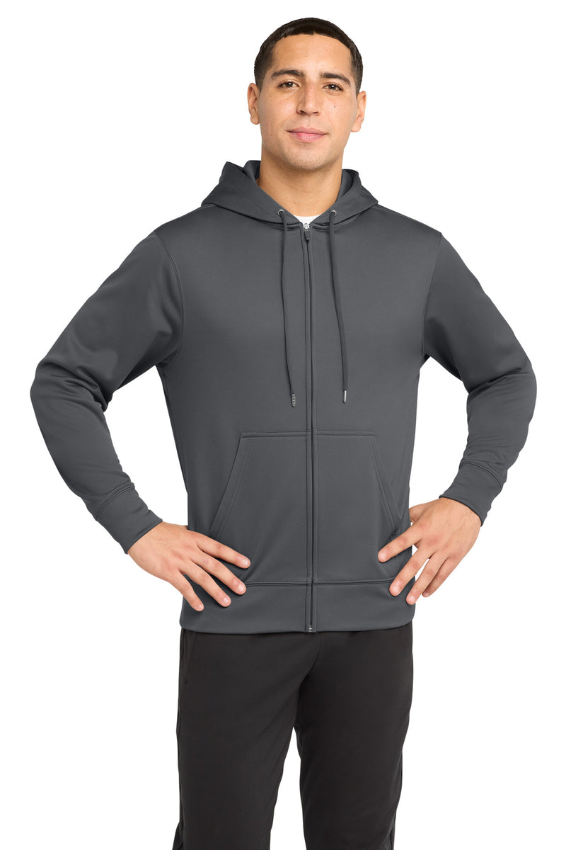 DRIEQUIP Sport-Wick Fleece Full-Zip Hooded Jacket