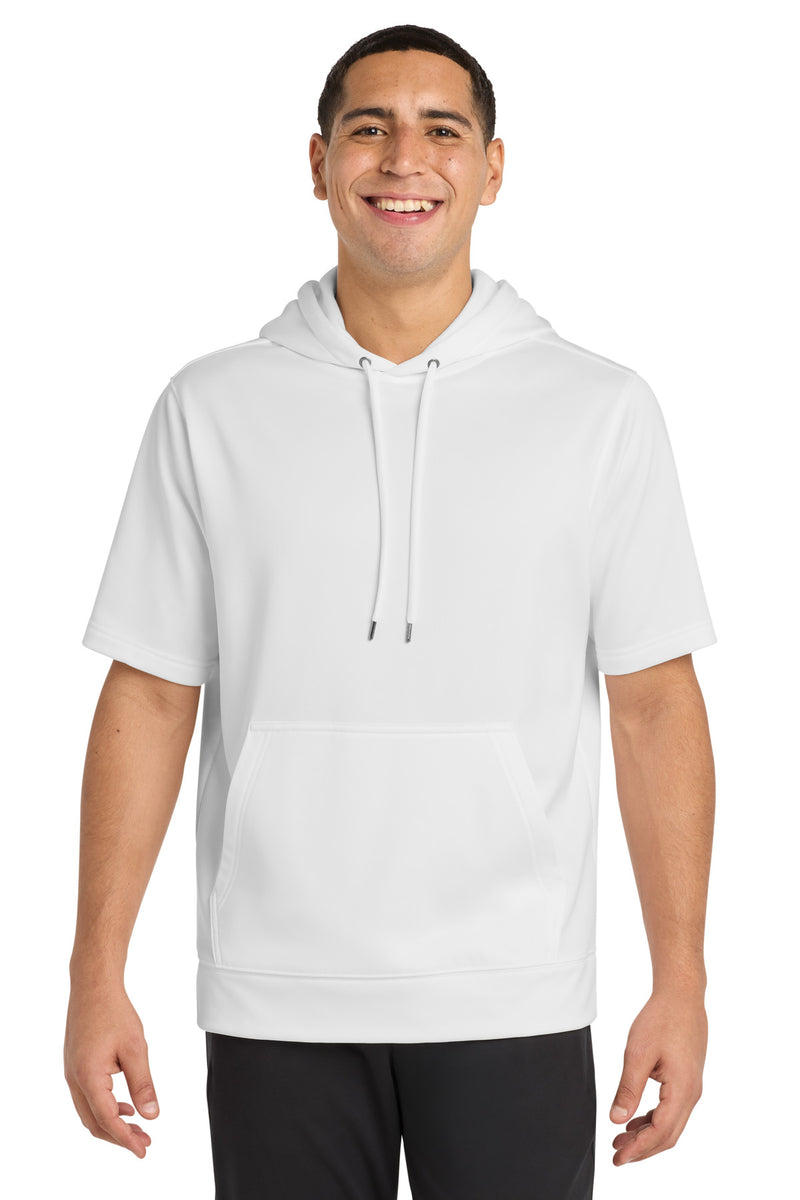 DRIEQUIP Sport-Wick ® Fleece Short Sleeve Hooded Pullover
