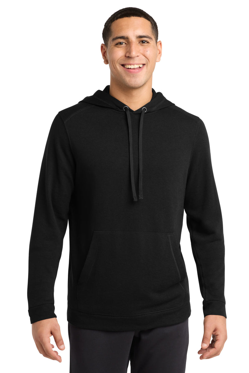 DRIEQUIP Moisture Wicking Tri-Blend Wicking Fleece Hooded Pullover