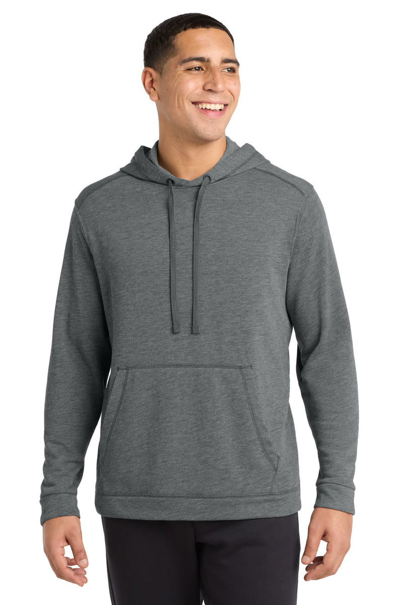 DRIEQUIP Moisture Wicking Tri-Blend Wicking Fleece Hooded Pullover
