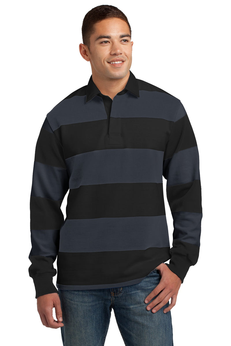 DRIEQUIP Classic Long Sleeve Rugby Polo.