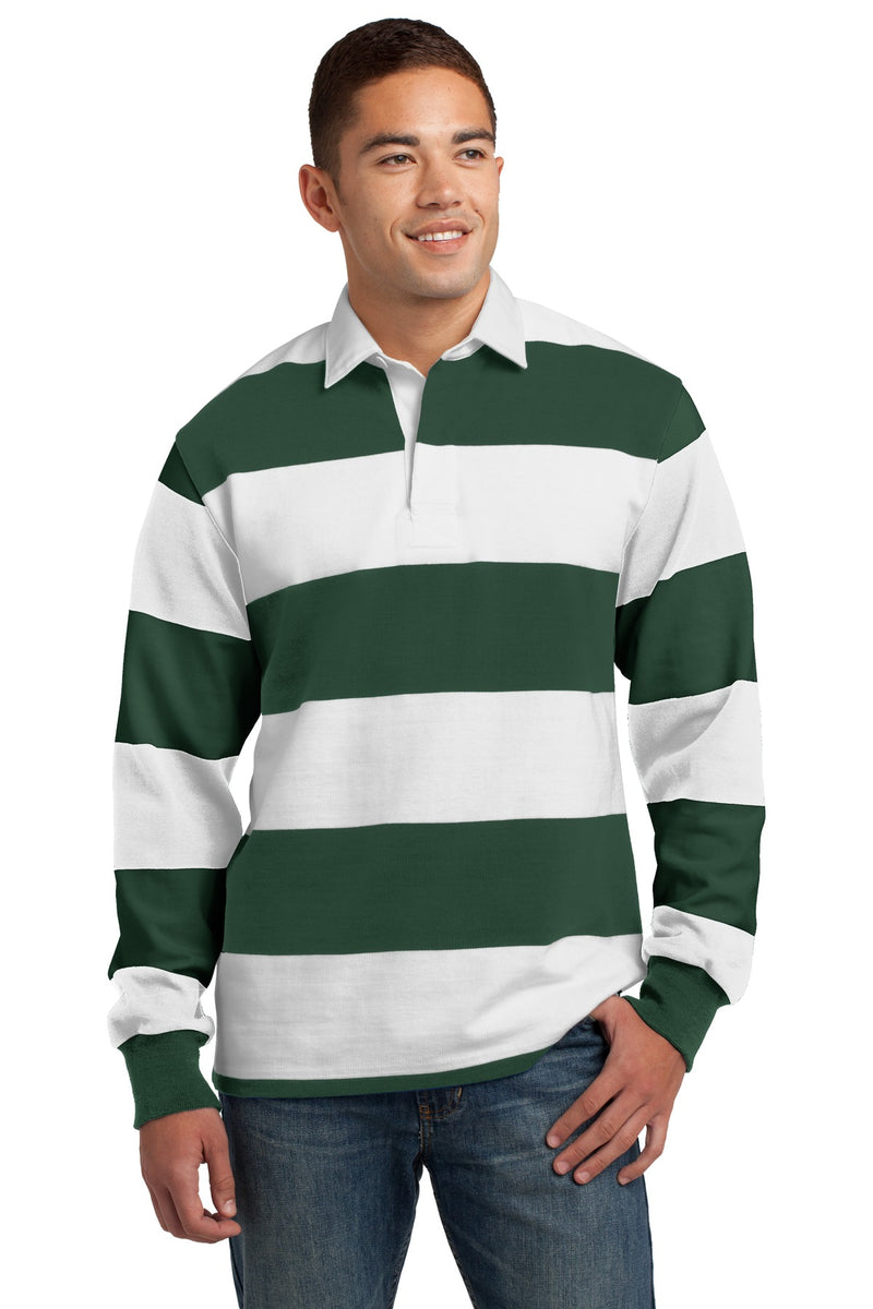 DRIEQUIP Classic Long Sleeve Rugby Polo.