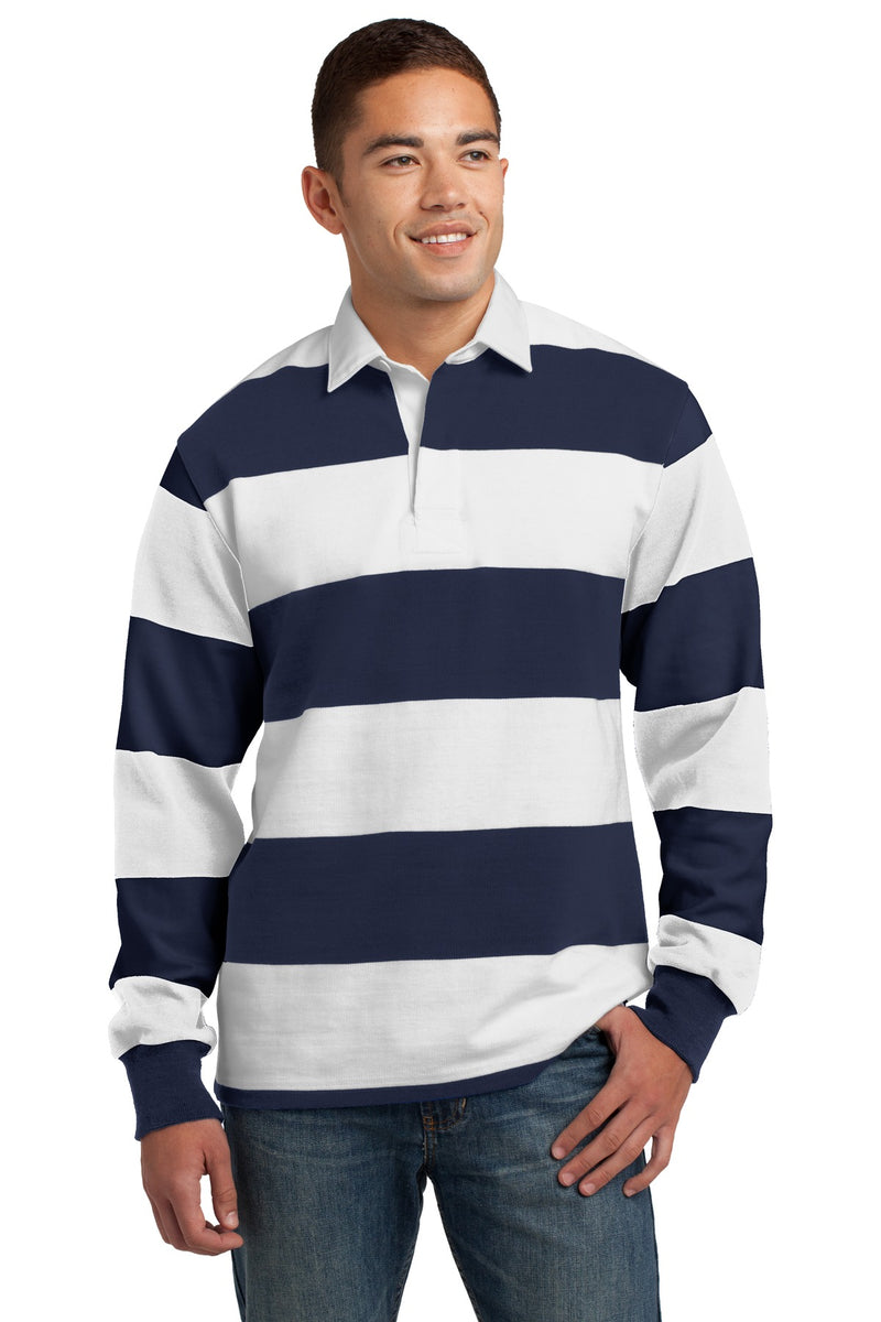 DRIEQUIP Classic Long Sleeve Rugby Polo.