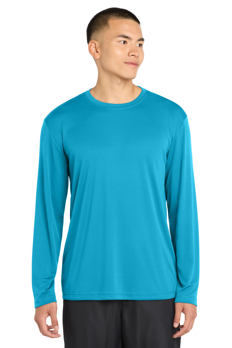 DRIEQUIP Long Sleeve Moisture Wicking Athletic Tee LS