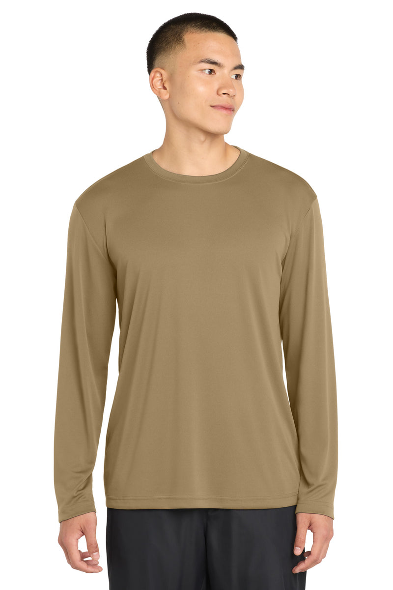 DRIEQUIP Long Sleeve Moisture Wicking Athletic Tee. LS