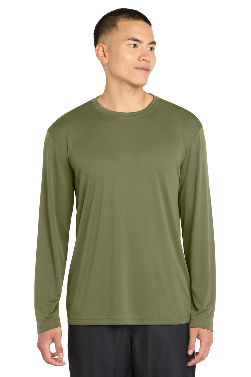 DRIEQUIP Long Sleeve Moisture Wicking Athletic Tee. LS