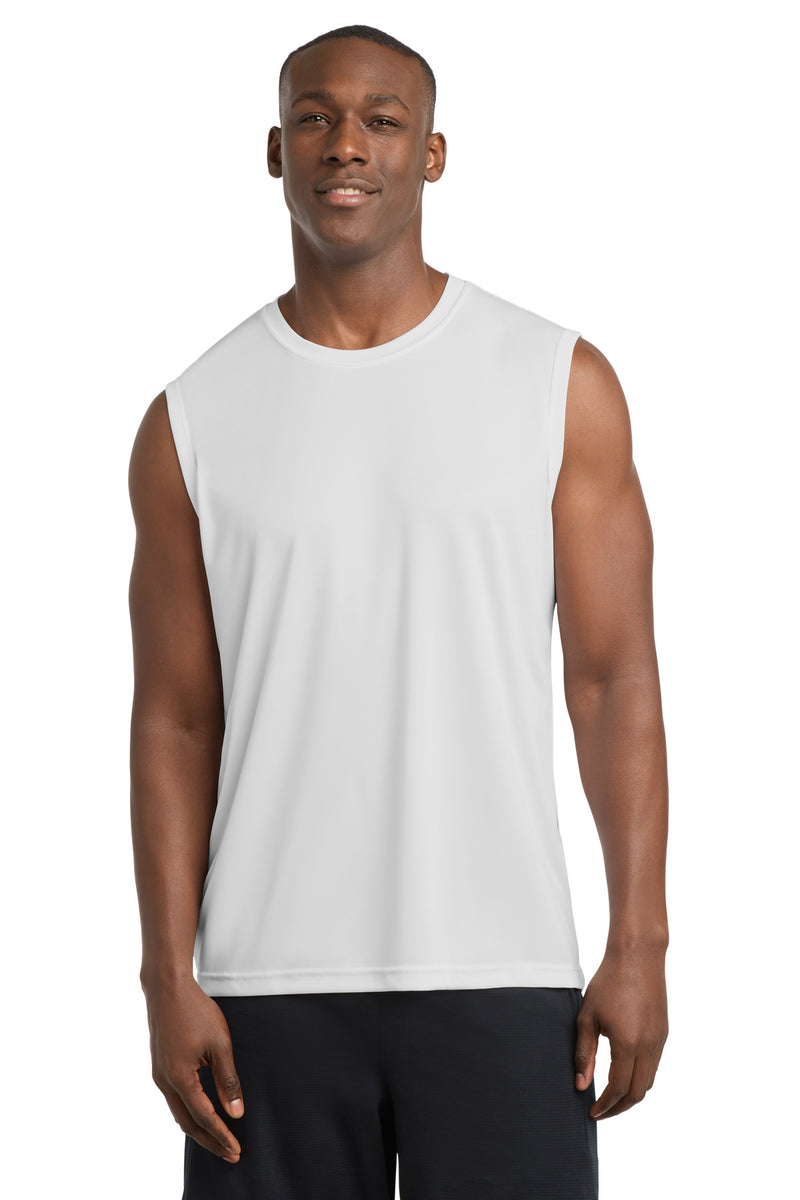 DRIEQUIP Sleeveless Moisture Wicking Athletic Tee.