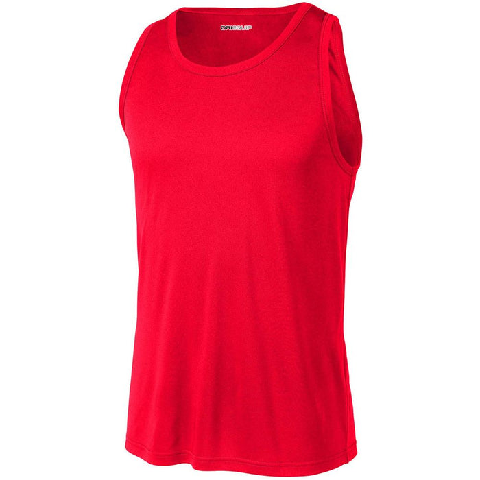 Red Lightweight Moisture Wicking Workout Tank Top