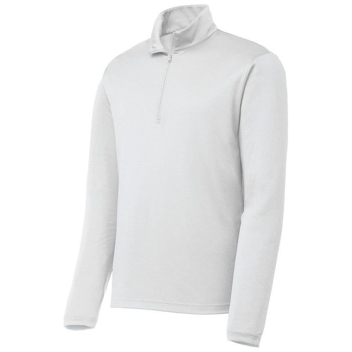 White Air Flow 1/4-Zip Pullover