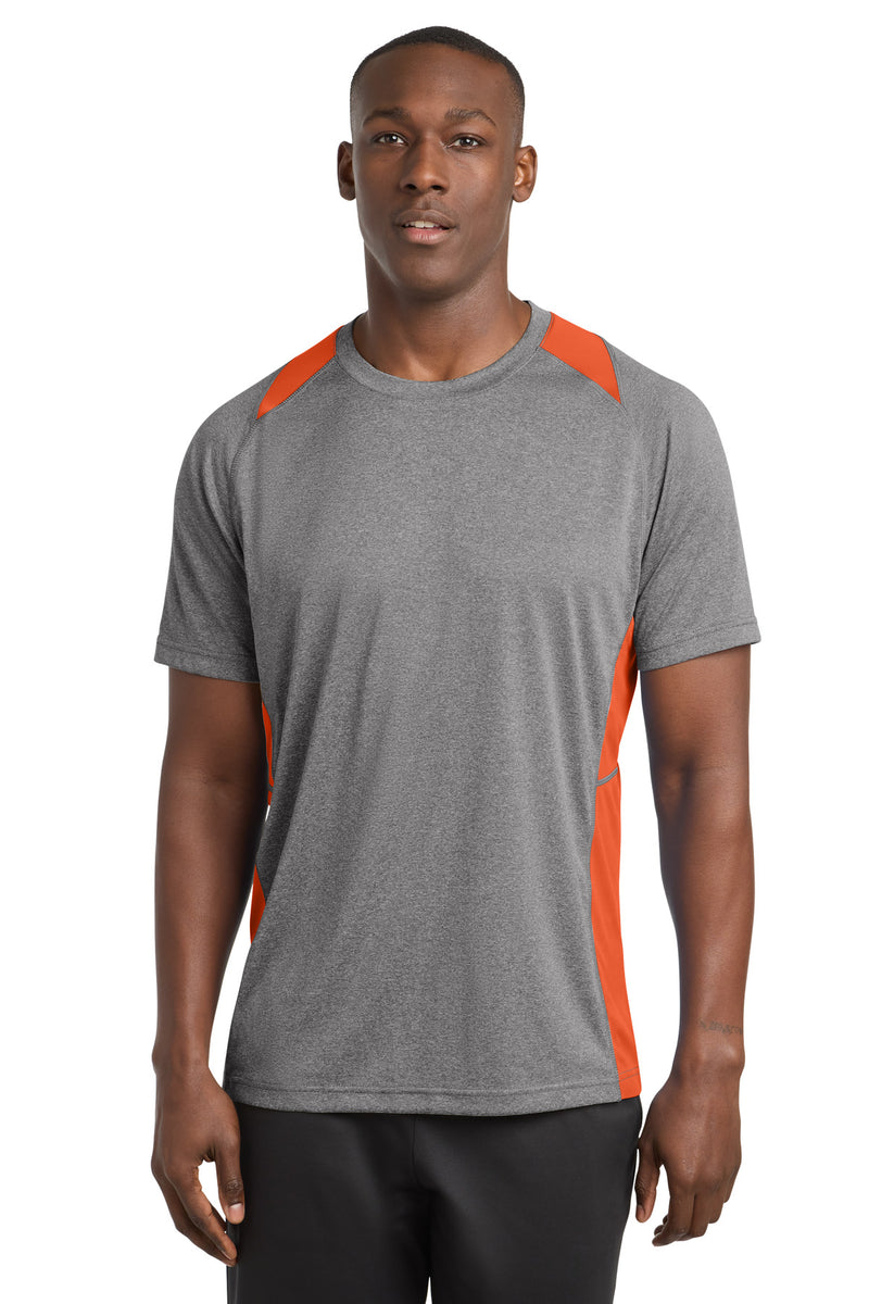 DRIEQUIP Heather Colorblock Contender Tee.
