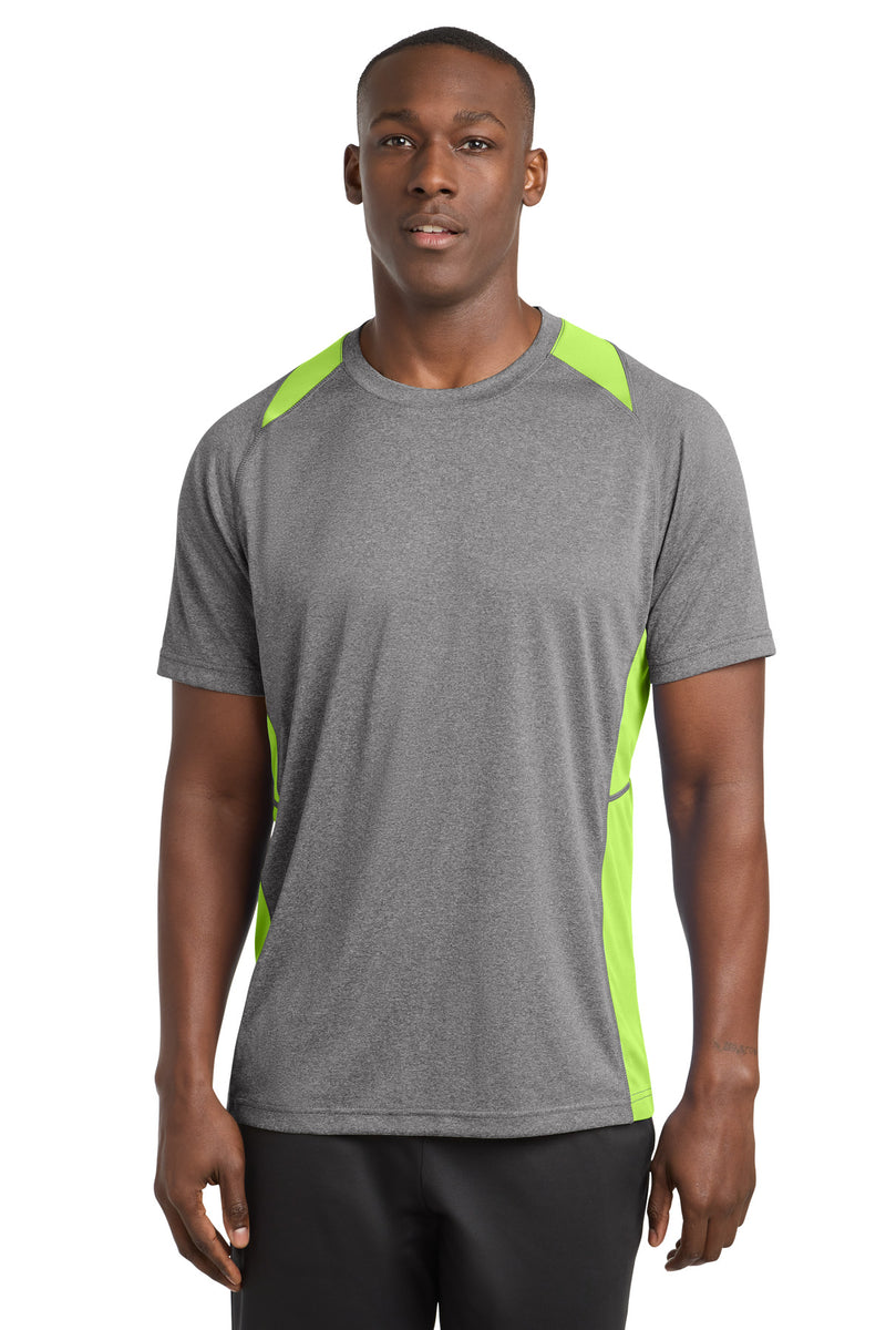 DRIEQUIP Heather Colorblock Contender Tee