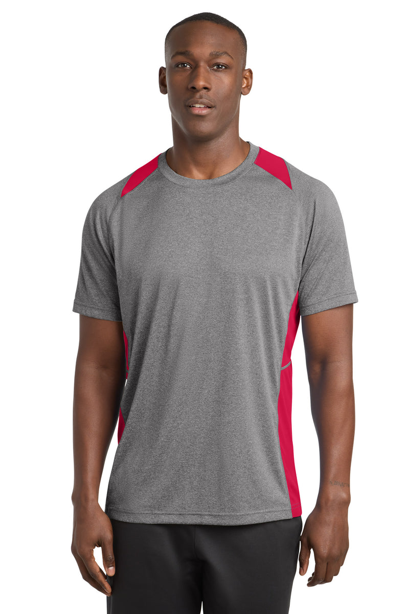 DRIEQUIP Heather Colorblock Contender Tee.