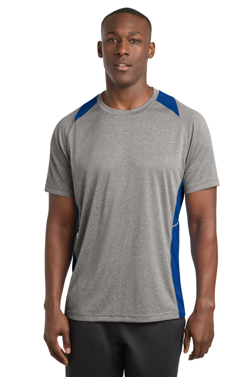DRIEQUIP Heather Colorblock Contender Tee